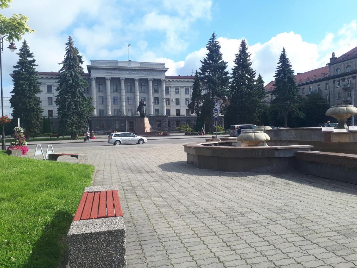 Двокімнатні апартаменти у самому центрі Луцк Экстерьер фото